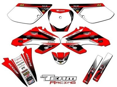 2001-2004 Honda XR 80 100 Graphics Aufkleber Sticker Deko MX XR80 XR100