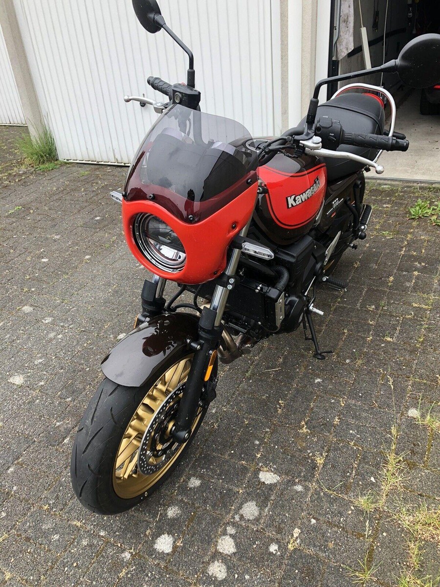 Ermax Cafe Racer Screen 50th anniversary Fireball Red