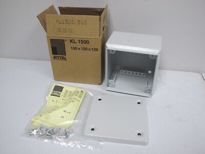 RITTAL KL1500.570 ELECTRICAL ENCLOSURE 150X150X100mm,NEW