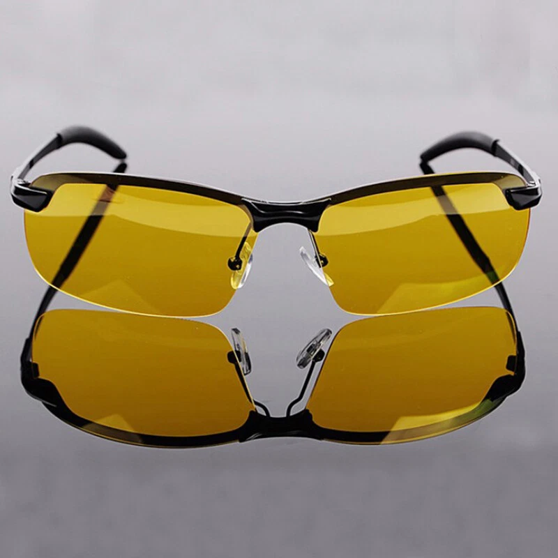 Night Vision Safety Driving Glasses Polarized Sunglasses UV400 Outdoor Eyewear - Image 3 of 4