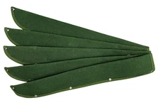 5 Pieces 19" Canvas Machete Sheath Cover Case Scabbard Belt Loop Olive Green
