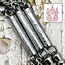 Necklace Stainless Takud Multi Hook For Hanging Wear 5 Buddha Thai Amulet #18567