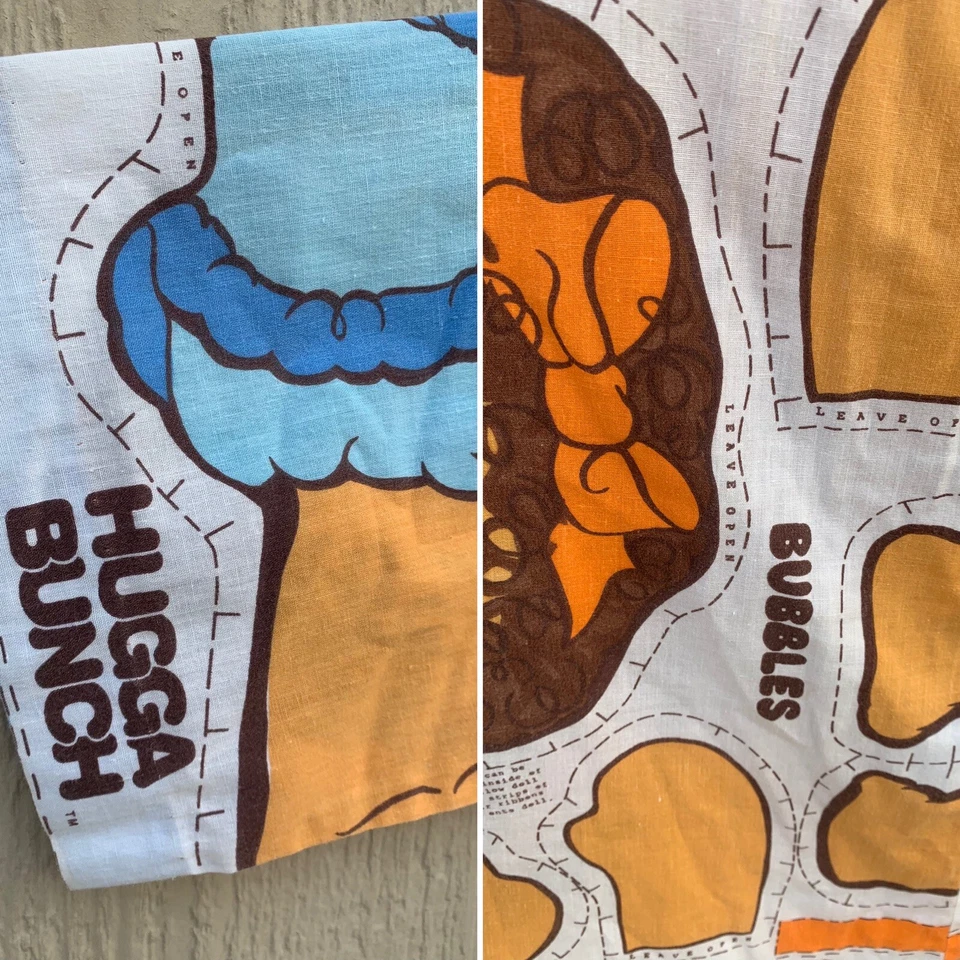 Vestido de tela con patrón de muñeca Hugga Bunch Bubbles de colección talla adulto Foto 4 de 4