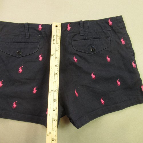 Ralph Lauren Shorts Womens 12 Lightweight Outdoors Pockets Lightweight Chino - Picture 8 of 9