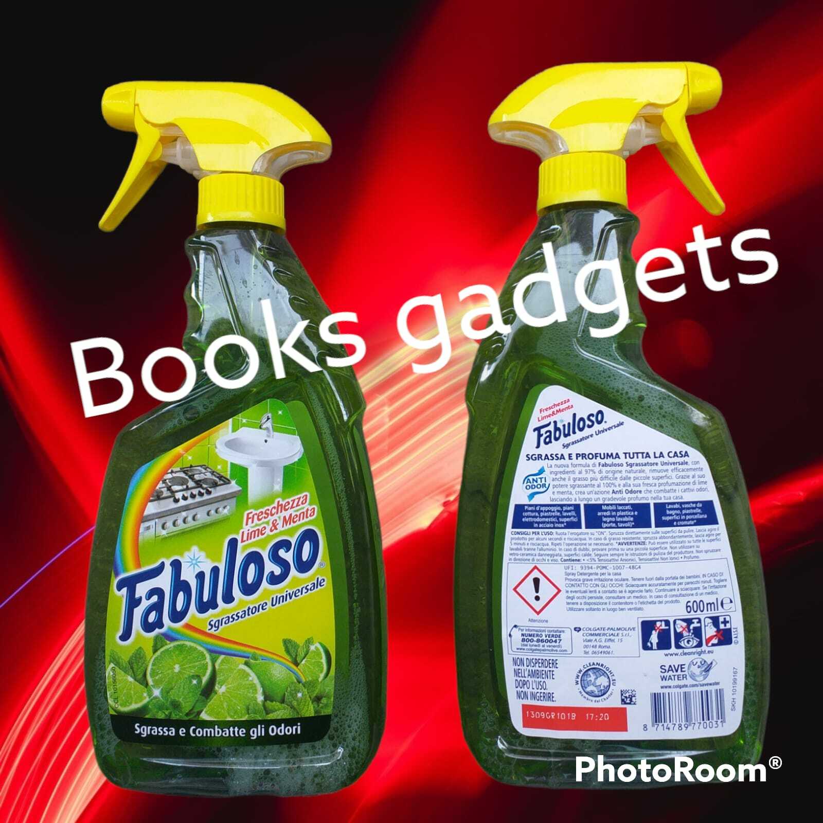 Fabuloso Spray Sgrassatore Universale 600ml x12 - Pulito Rapido Lime