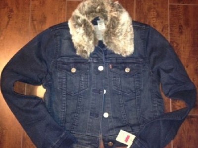 levis fur collar jacket