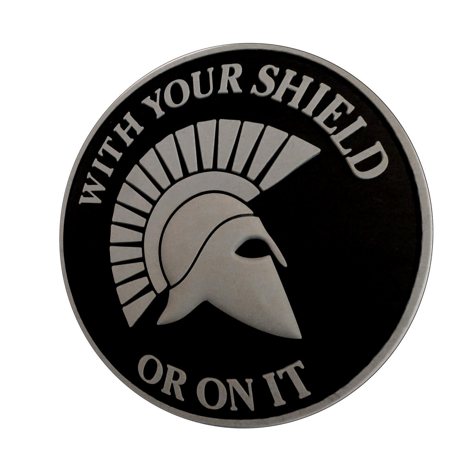 ACU spartan WITH YOUR SHIELD OR ON IT PVC helmet toppa patch VELCRO® brand