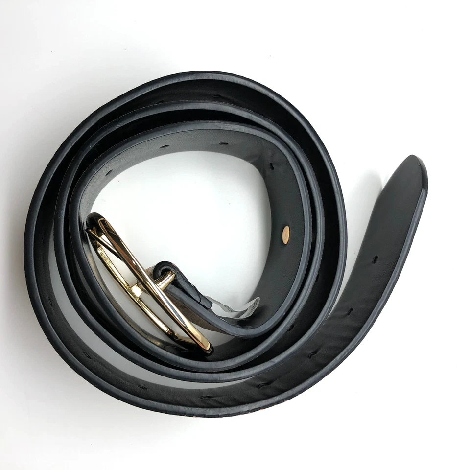 Cinturón Steve Madden Moda Beige Desnudo Mujer Talla XL 36-38 Imitación Cuero 1 1/2" Foto 2 de 4