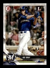 2018 Bowman Draft #BD-76 Joe Gray