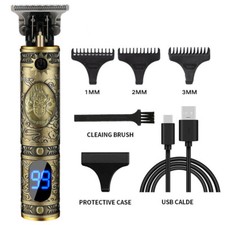 Professional Hair Clippers Trimmer Cutting Beard Cordless Barber Shaving Machine