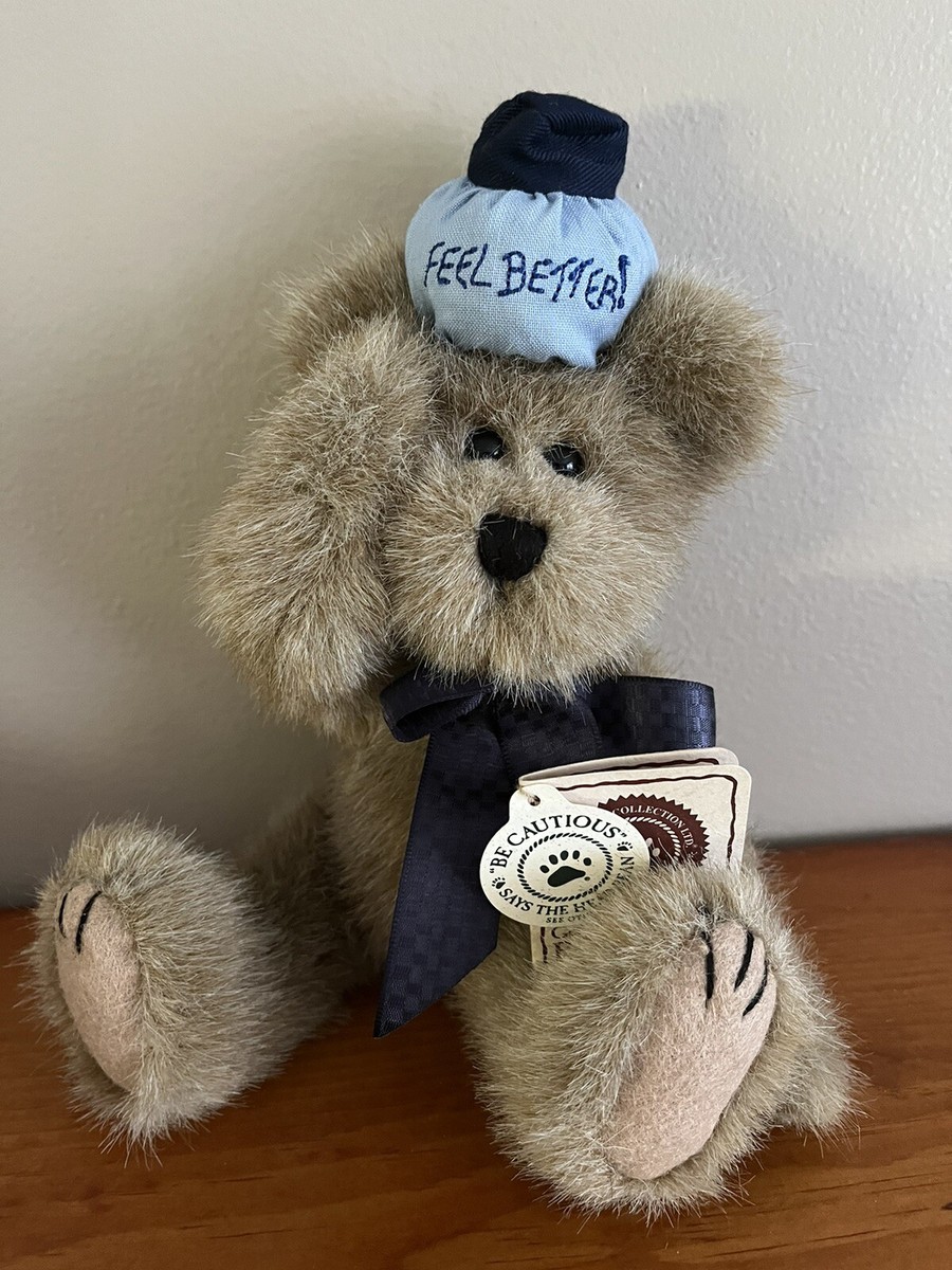 ウランガラス】Vintage Boyd Glass Andy The Bear ウランガラス