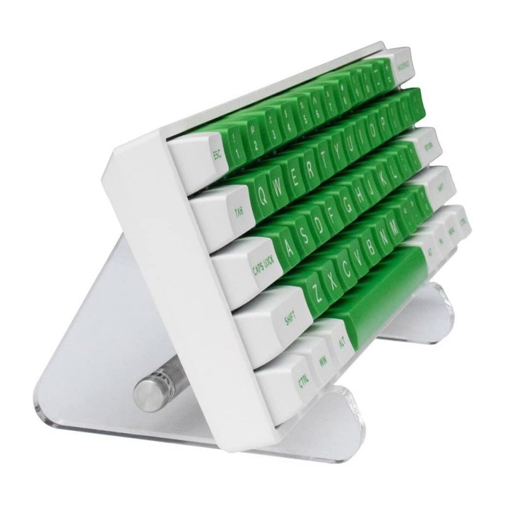 Multipurpose Transparent Acrylic Mechanical Keyboard Storage Stand Detachable Design