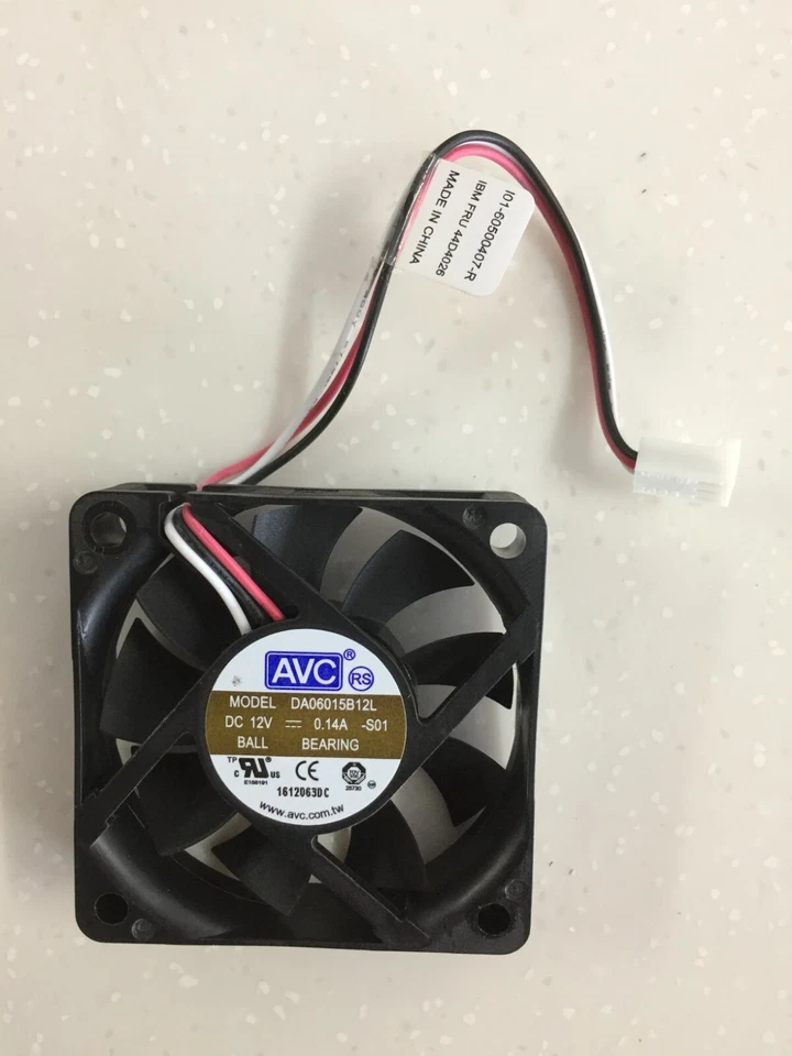 AVC DA06015B12L-039 fan 12V 0.14A ( IBM FRU 44D4026 ) - Image 2 of 2