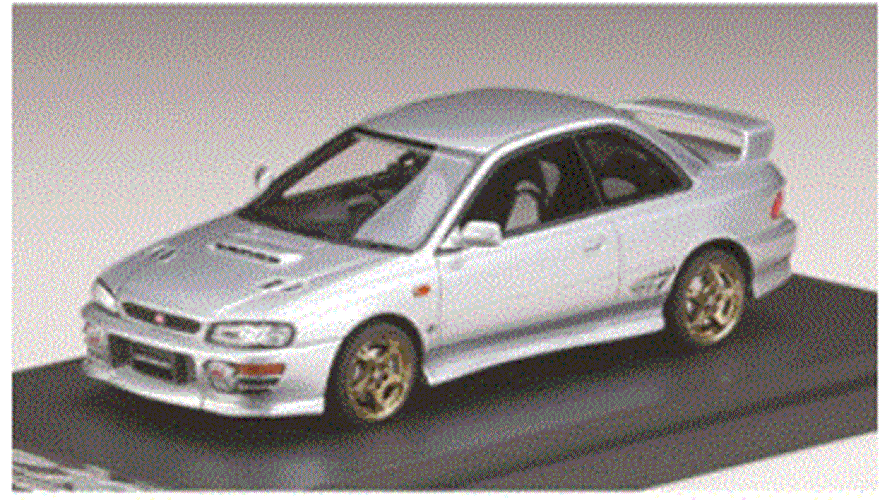 Mark43 1/43 Subaru IMPRESA WRX Type R STI Gc8 1997 Silver