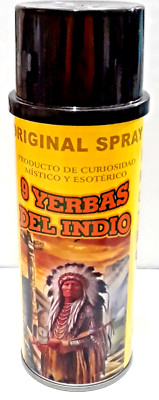 Spray Esotérico 9 HIERBAS DEL INDIO, Corta Envidia/Salaciones, Atrae Suerte