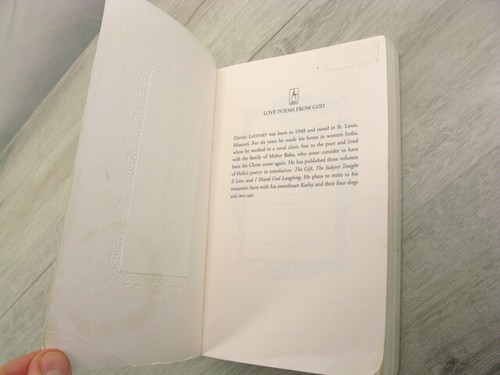 Love Poems From God Daniel Ladinsky 2002 TPB 1st Ed. Poetry Spirituality Faith - Picture 7 of 13