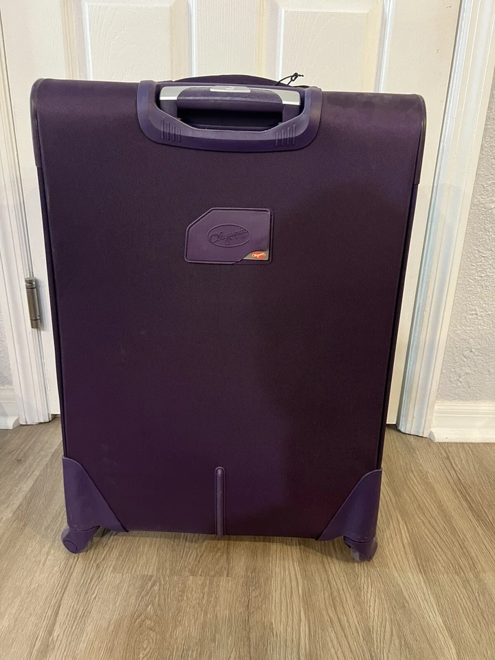 Maleta expandible Olympia U.S.A Equipaje Marion 25’, ciruela Foto 4 de 4
