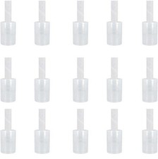 5" x 1000' 80 Ga Extended Core Mini Stretch Wrap Banding Film Clear 15 Rolls