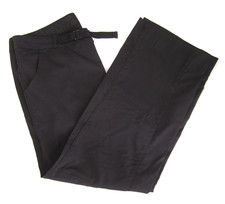 Women Prana Outdoor Hiking Adjustable Waist Clip Black Pants Sz 10 WP349 