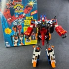 Deluxe Zenon Superhuman Samurai Syber Squad Warrior with Original Box 1795 VTG