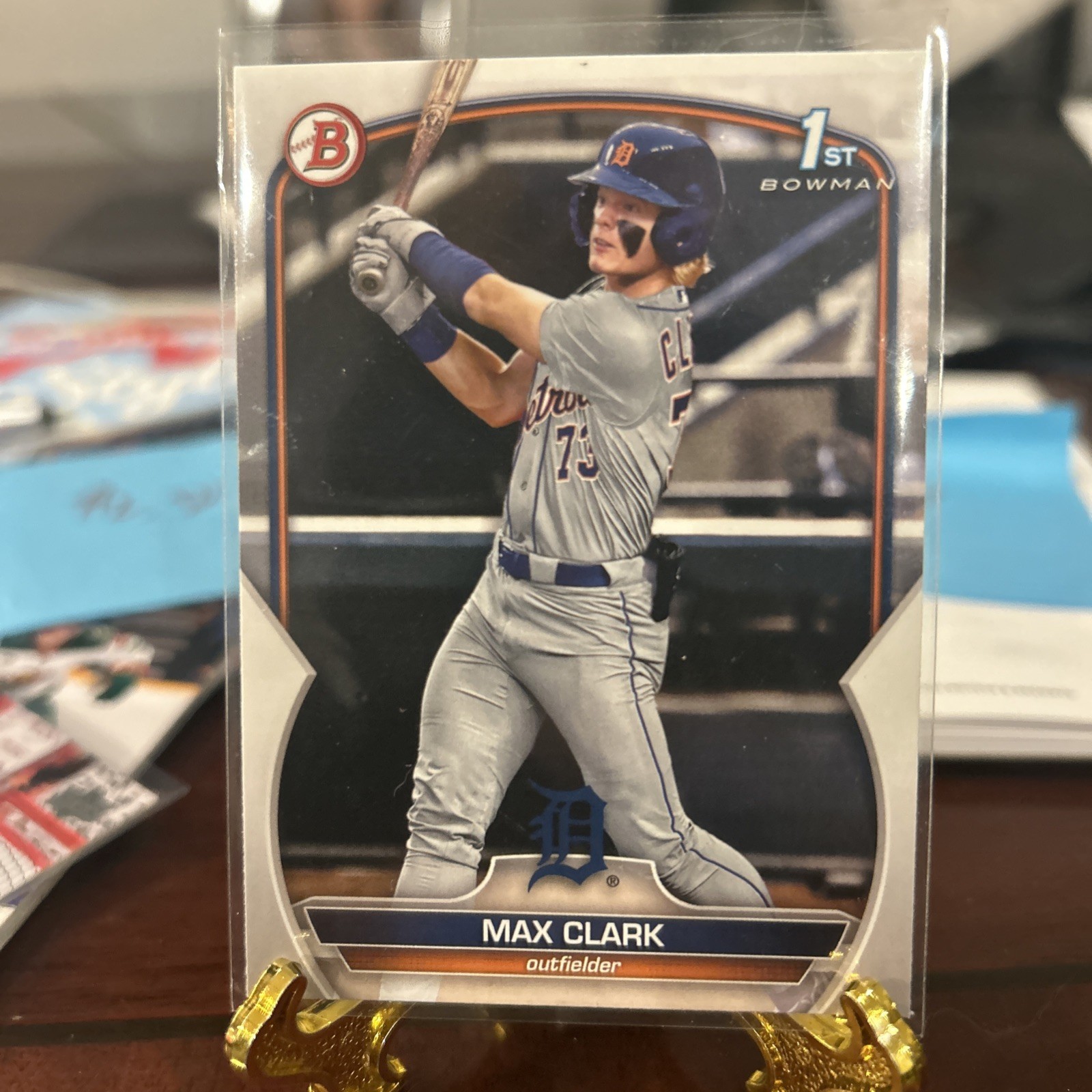 2023 Bowman Draft - Chrome Max Clark #BDC-76 (RC)