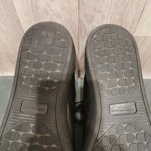Men’s Kurt Geiger black Sneakers With Snake Skin Texture Size uk 9 eu 43 - Picture 17 of 21