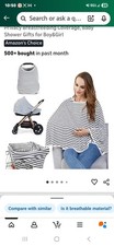 Baby Nursing Cover  Nursing Poncho - Multi Use Cover for Baby Car Seat Canop...