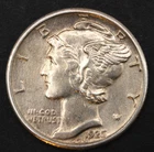 1926 mercury dime- Choice UNC- SMH336