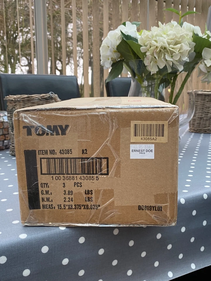 Britains Farm New Holland LM 7.4 sollevatore telescopico blu 1:32 scatola commerciale mai aperta rara - Immagine 2 di 4