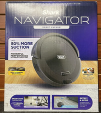 Shark Navigator Robot Vacuum with SmartPath Navigation and Self-Cleaning