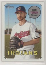 2018 Topps Heritage High Number SP Josh Tomlin #482 0n2