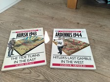 Osprey Campaign Books Ardennes 1944 and Kursk 1943 Osprey Publishing