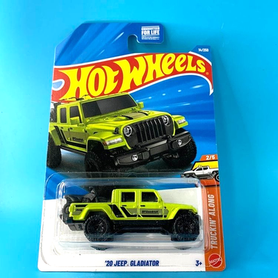 HOT WHEELS 2026 '20 JEEP GLADIATOR LIME GREEN 14/250 JJH91 TRUCKIN