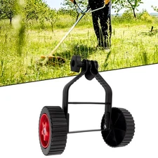 Support Wheels for String Trimmer and Ergonomic Design for User Comfort