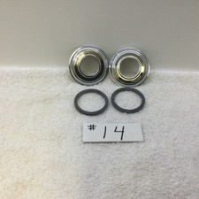 Lot Of 2 Delta RP23095 Handle Base with Gasket In Chrome