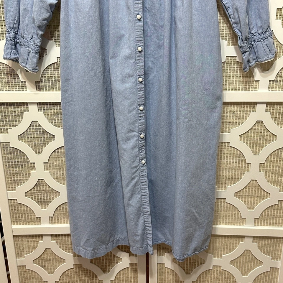 De Colección Gilligan & O'Malley Camisón Bordado Mediano Cottage Prairie House Vestido Foto 4 de 4