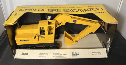 Ertl John Deere Industrial JD 189 Excavator #505 w/ Box 1/16