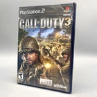 Call of Duty 3 | Sony PlayStation 2 PS2 2006 | Complete W/Manual CIB Tested