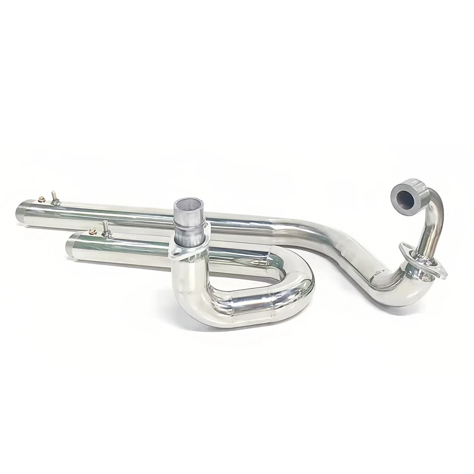 Exhaust Pipe Systems Fit for Yamaha V Star 650 XVS650 V Star 400 XVS400 Dragstar Foto 4 de 4