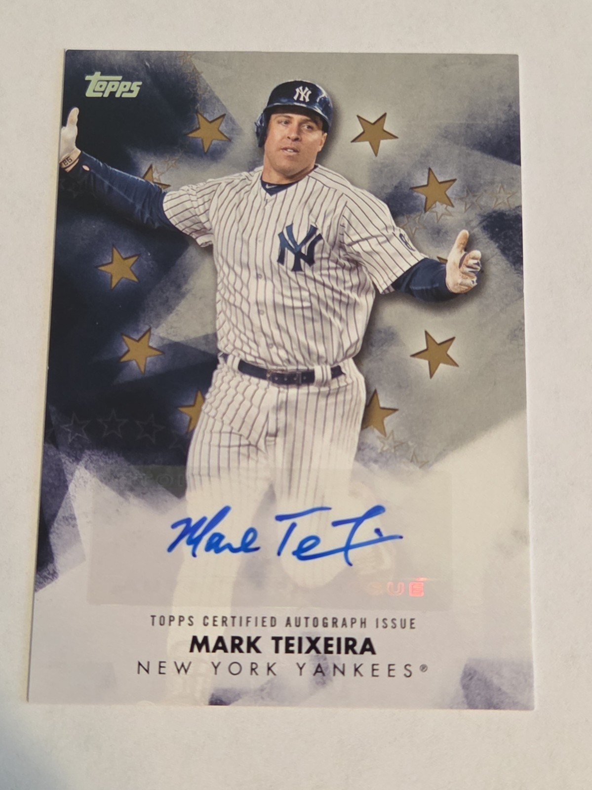 2024 Topps Mark Teixeira Baseball Stars Autograph BSA-MT /50