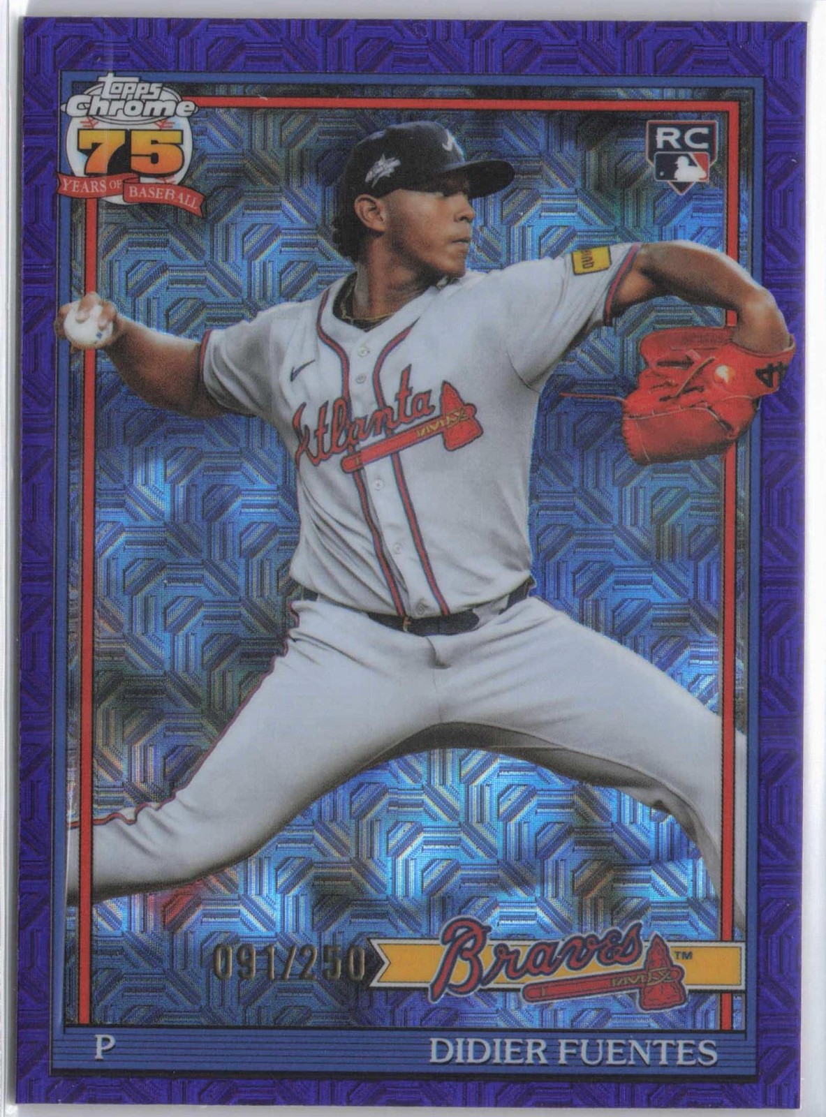 Didier Fuentes #91C-85 Baseball Cards 2026 Topps 1991 Chrome trading card — raw and PSA graded price guide