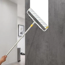 Large Paint Roller Adjustable Roller Frame Extension Pole Nylon Roller Cover Set