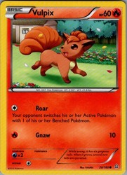 Vulpix 20/160 Primal Clash Reverse Holo
