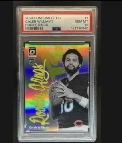 2024 Panini Donruss Optic Rookie Kings Caleb Williams PSA 10 (RC) eBay Seal AUTH