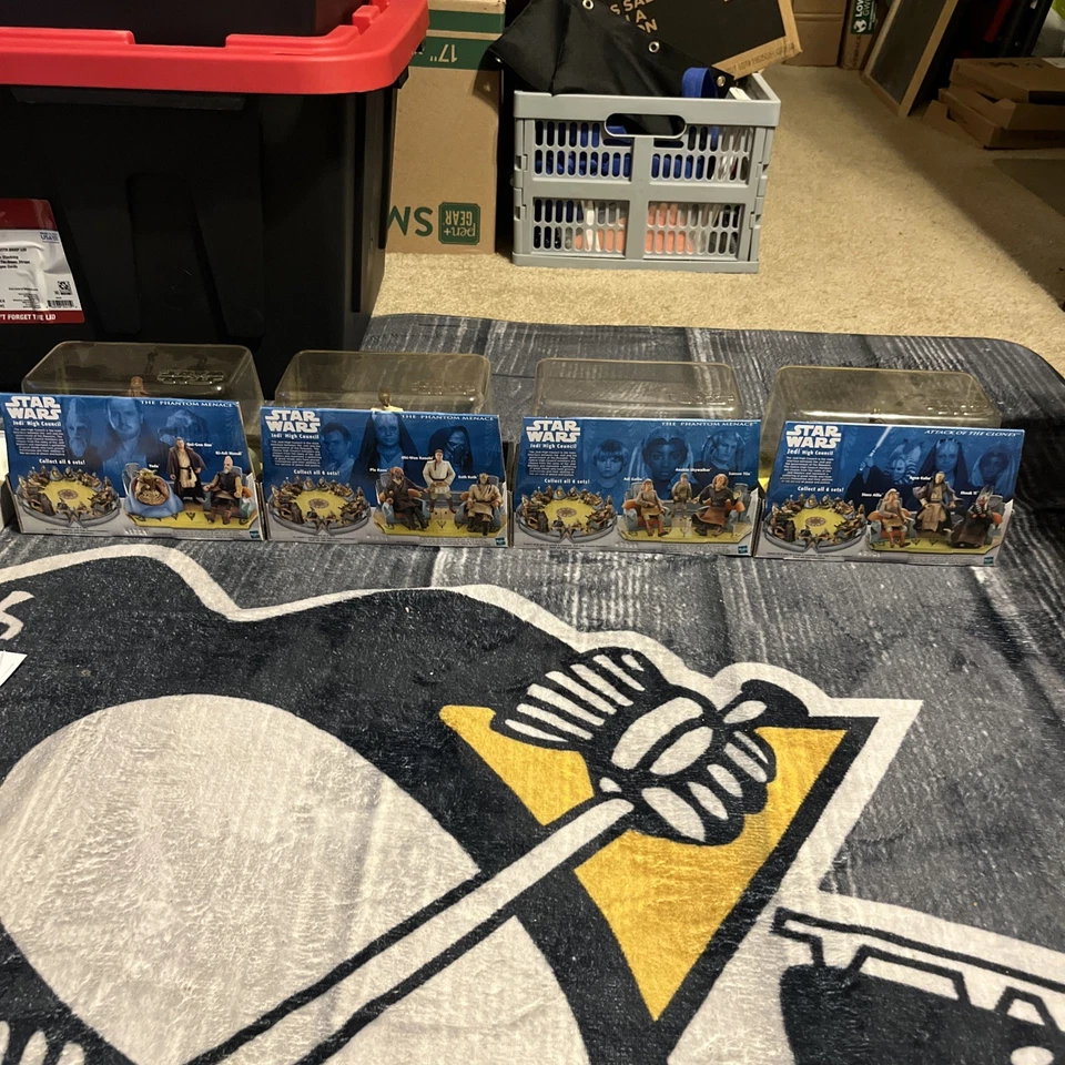 Star Wars Jedi High Council Action Figures Sets 1-4 - Image 3 of 4