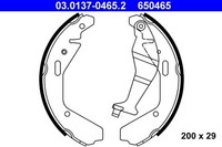 ATE Bremsbackensatz 03.0137-0465.2 FüR Opel Suzuki Subaru