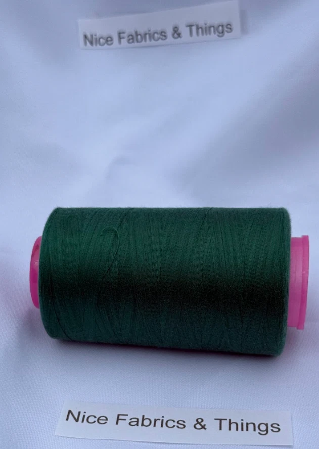 50 Spools - Dark Green AX525 Multi Purpose Sewing Thread - Image 2 of 3
