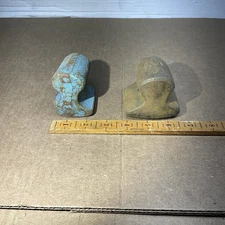 VINTAGE AUTO BODY Dolly Lot Sheet Metal Tools Mini Anvil Shop Hammer Tool 2pc