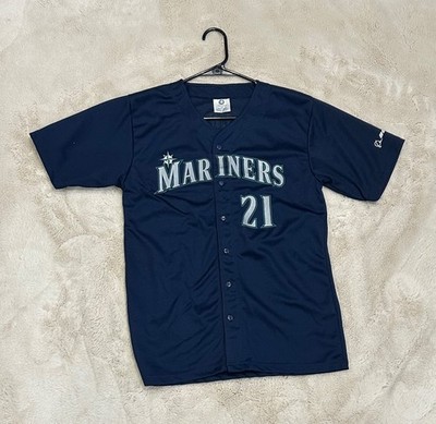 Vintage Y2K 2010 Seattle Mariners #21 Jose Gutierrez Jersey Youth  XLarge
