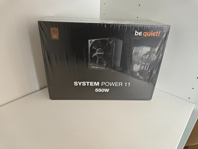 NEU be quiet! System Power 11 550W Netzteil ATX 80 PLUS Bronze PSU OVP